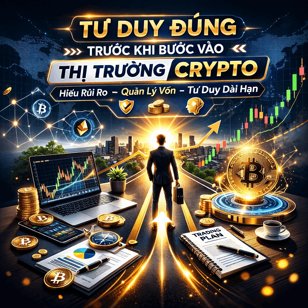 Tư duy đúng trước khi bước vào thị trường Crypto