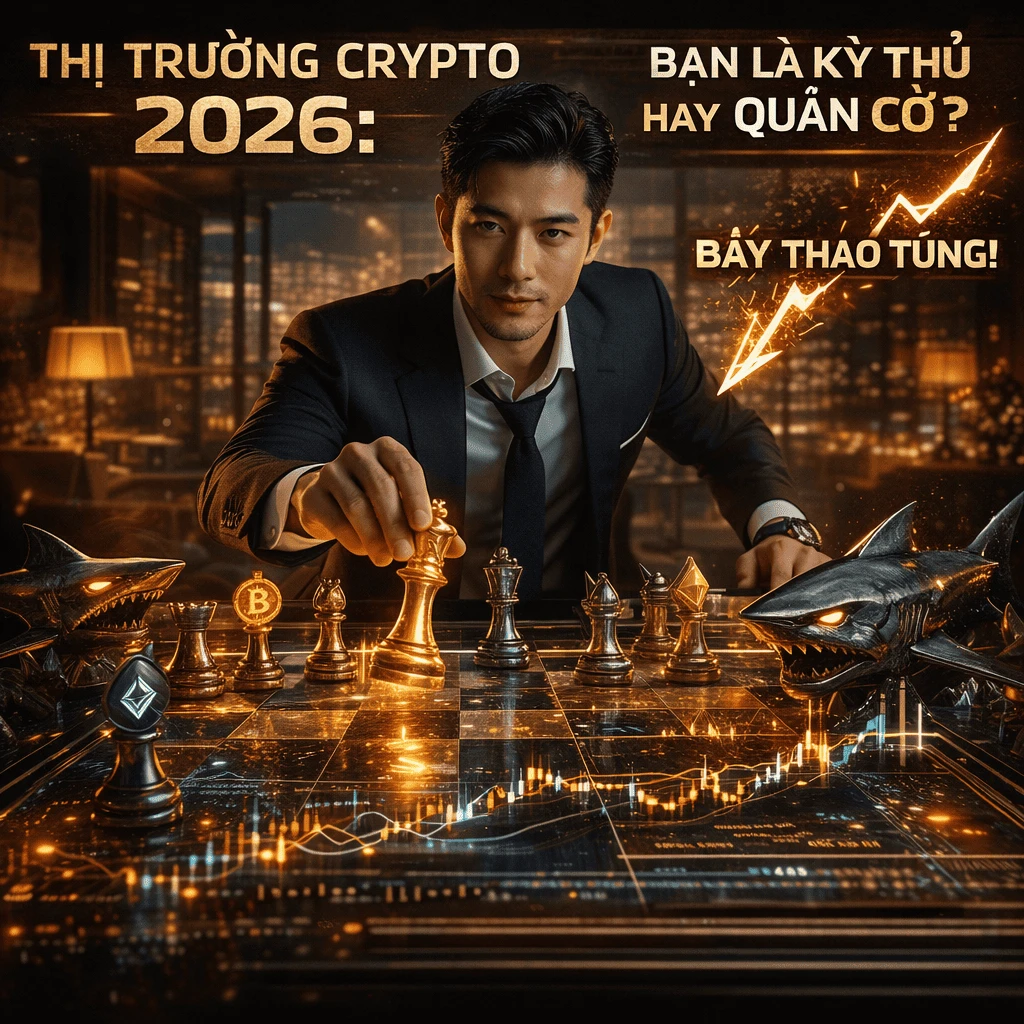 Cách Cá Mập Thao Túng Thị Trường Crypto | "Bẫy" Thanh Khoản Và Bí Mật Dòng Tiền | Thiên Quang